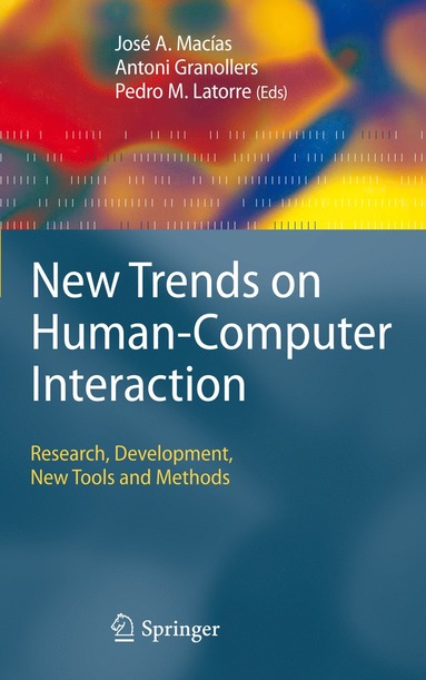 bokomslag New Trends on Human-Computer Interaction