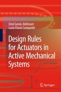 bokomslag Design Rules for Actuators in Active Mechanical Systems