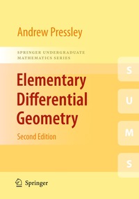 bokomslag Elementary differential geometry