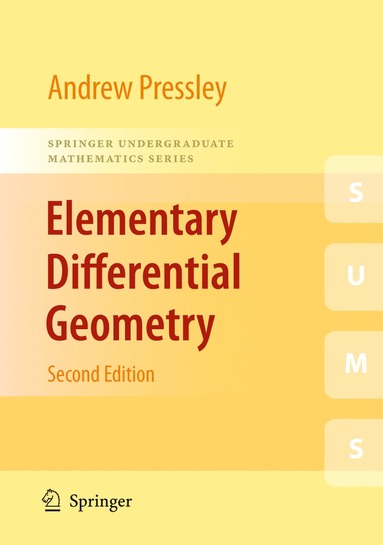 bokomslag Elementary Differential Geometry