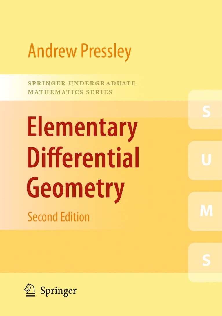 A.N. Pressley, A. N. Pressley - Elementary Differential Geometry, Häftad