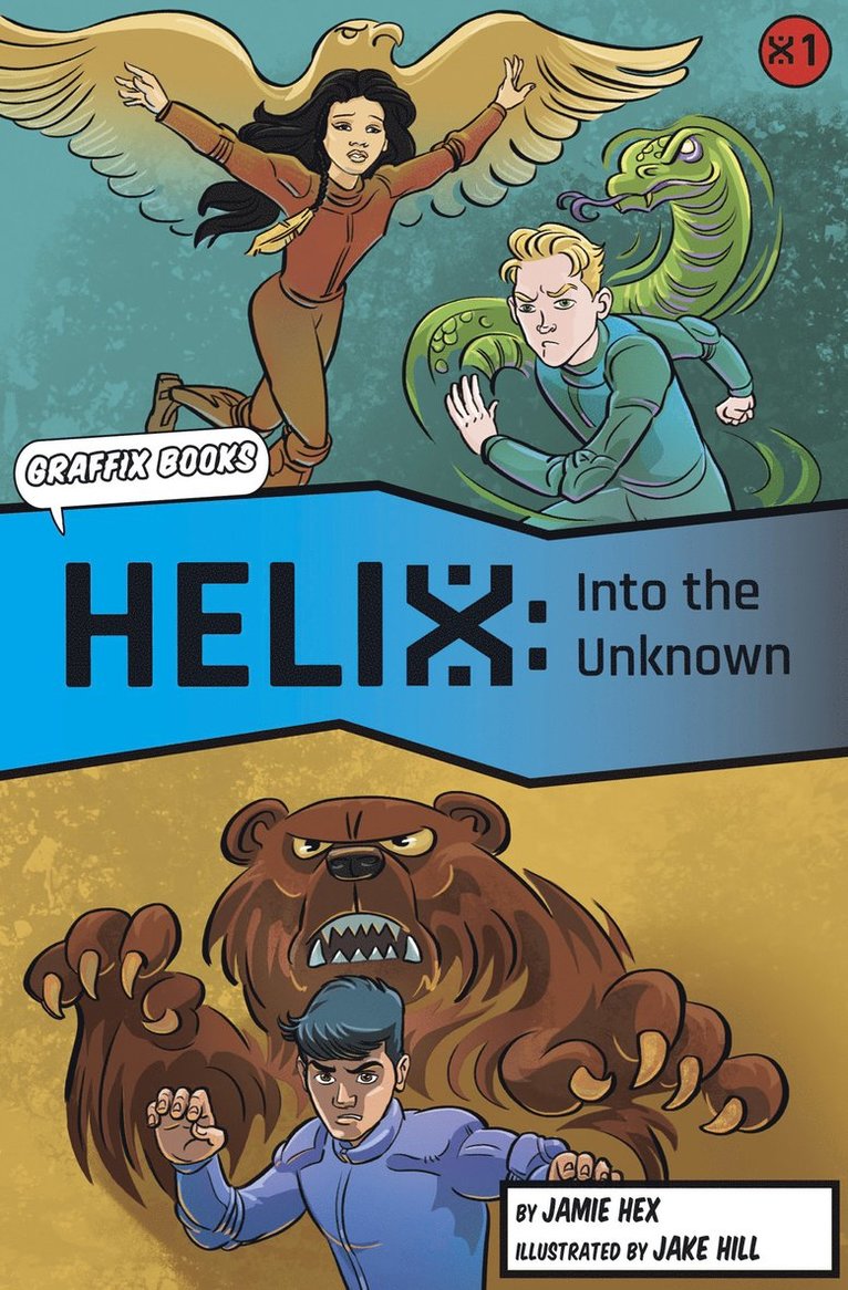 Jamie Hex - Helix: Into the Unknown (Graphic Reluctant Reader), Häftad