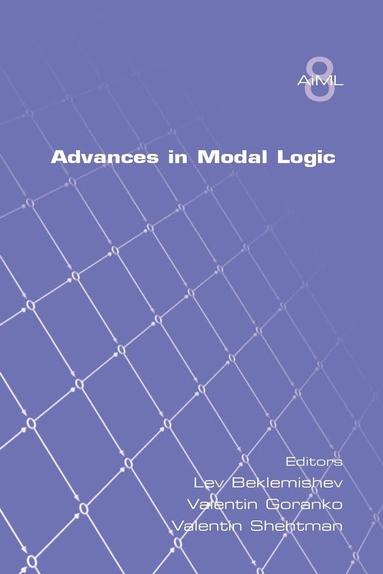 Lev Beklemishev, Valentin Goranko, Valentin Shehtman - Advances in Modal Logic Volume 8, Häftad