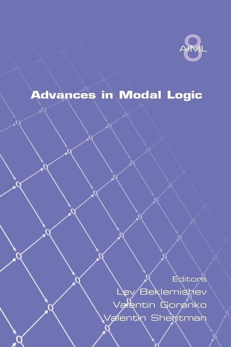 Advances in Modal Logic Volume 8: Volume 8 1