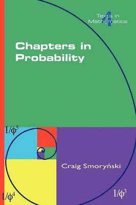 Craig Smorynski - Chapters in Probability, Häftad