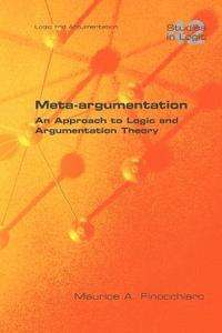 bokomslag Meta-argumentation. An Approach to Logic and Argumentation Theory