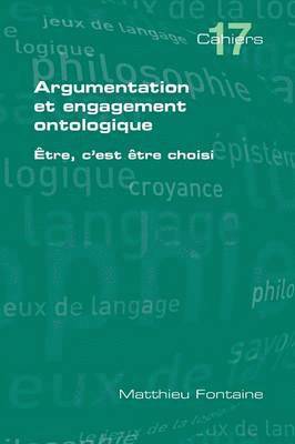 bokomslag Argumentation et engagement ontologique