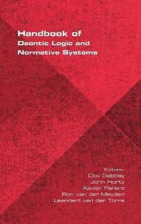 bokomslag Handbook of Deontic Logic and Normative Systems