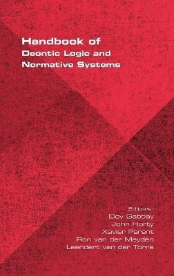 bokomslag Handbook of Deontic Logic and Normative Systems