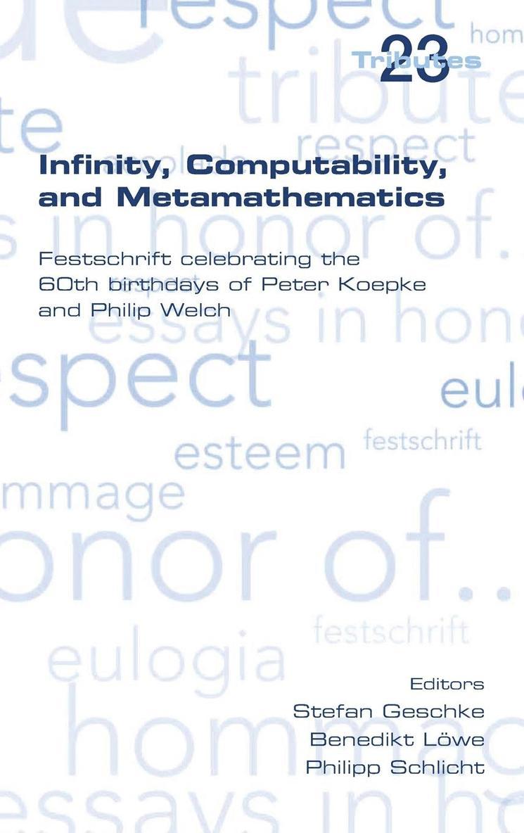 Infinity, Computability and Metamathematics 1