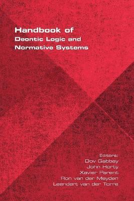 bokomslag Handbook of Deontic Logic and Normative Systems