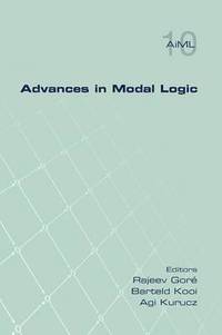 bokomslag Advances in Modal Logic Volume 10