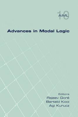 Advances in Modal Logic Volume 10 1