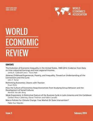 World Economic Review, 3, 2014 1