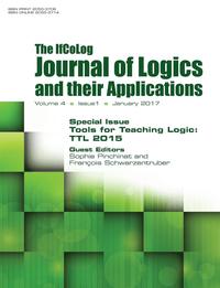 bokomslag Ifcolog Journal of Logics and their Applications Volume 4, number 1
