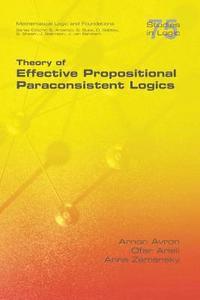 bokomslag Theory of Effective Propositional Paraconsistent Logics