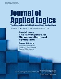 bokomslag Journal of Applied Logics - IfCoLog Journal of Logics and their Applications. Volume 5, number 6. Special Issue