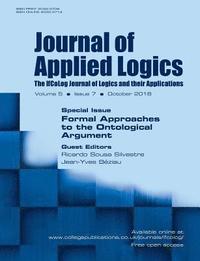 bokomslag Journal of Applied Logics-IfCoLog Journal of Logics and their Applications. Volume 5, number 7. Special issue