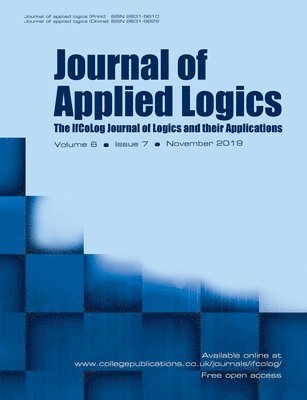 Dov Gabbay - Journal of Applied Logics - The IfCoLog Journal of Logics and their Applications, Häftad