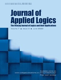 bokomslag Journal Of Applied Logics - The Ifcolog Journal Of Logics And Their Applications