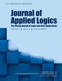bokomslag Journal Of Applied Logics - The Ifcolog Journal Of Logics And Their Applications
