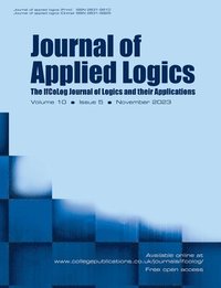 bokomslag Journal of Applied Logics. IfCoLog Journal of Logics and their Applications. Volume 10, number 5, November 2023