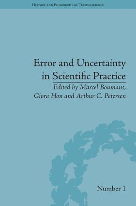 bokomslag Error and Uncertainty in Scientific Practice