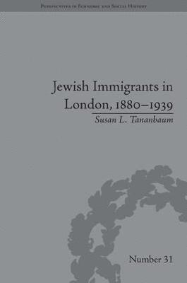 Jewish Immigrants in London, 18801939 1