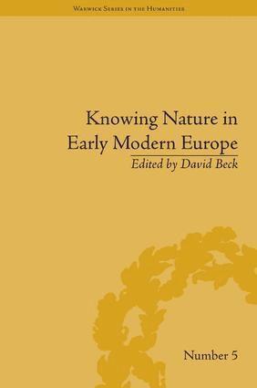 bokomslag Knowing Nature in Early Modern Europe