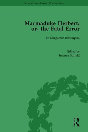 Susanne Schmid - Marmaduke Herbert; or, the Fatal Error, Inbunden