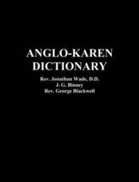 bokomslag Anglo-Karen Dictionary