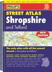 bokomslag Philips street atlas shropshire and telford