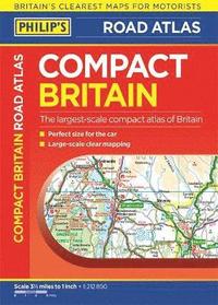 bokomslag Philip's Compact Britain Road Atlas: Flexi A5