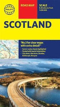 bokomslag Philip's Scotland Road Map