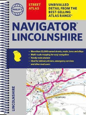 Philip's Navigator Street Atlas Lincolnshire 1