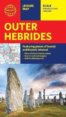 Philip's Outer Hebrides: Leisure and Tourist Map 1