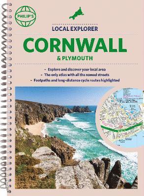 Philip's Local Explorer Street Atlas Cornwall & Plymouth 1