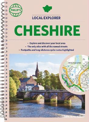 bokomslag Philip's Local Explorer Street Atlas Cheshire