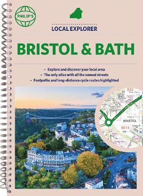 bokomslag Philip's Local Explorer Street Atlas Bristol and Bath