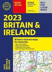 bokomslag 2023 Philip's Road Atlas Britain and Ireland