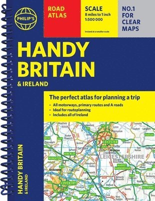 bokomslag Philip's Handy Atlas Britain