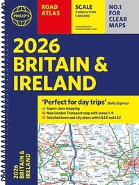 bokomslag 2026 Philip's Road Atlas Britain & Ireland