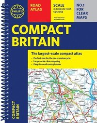 bokomslag Philip's Compact Britain Road Atlas