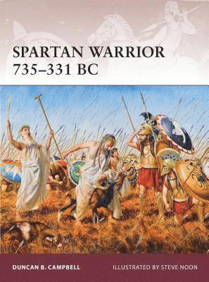 bokomslag Spartan Warrior 735-331 BC