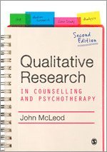 Qualitative Research in Counselling and Psychotherapy 1