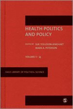 Sue Tolleson-Rinehart, Mark A. Peterson - Health Politics and Policy, Inbunden