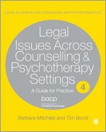 Legal Issues Across Counselling & Psychotherapy Settings 1