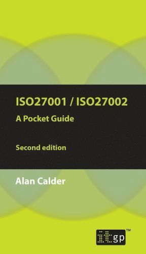 Alan Calder - ISO27001/ISO27002:2013, Häftad