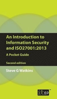 bokomslag An Introduction to Information Security and ISO27001:2013