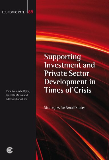 Dirk Willem te Velde, Isabella Massa, Massimiliano Calì - Supporting Investment and Private Sector Development in Times of Crisis, Häftad